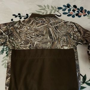 Drake MST Eqwader hunting jacket, Size S, Camouflage grassblades.